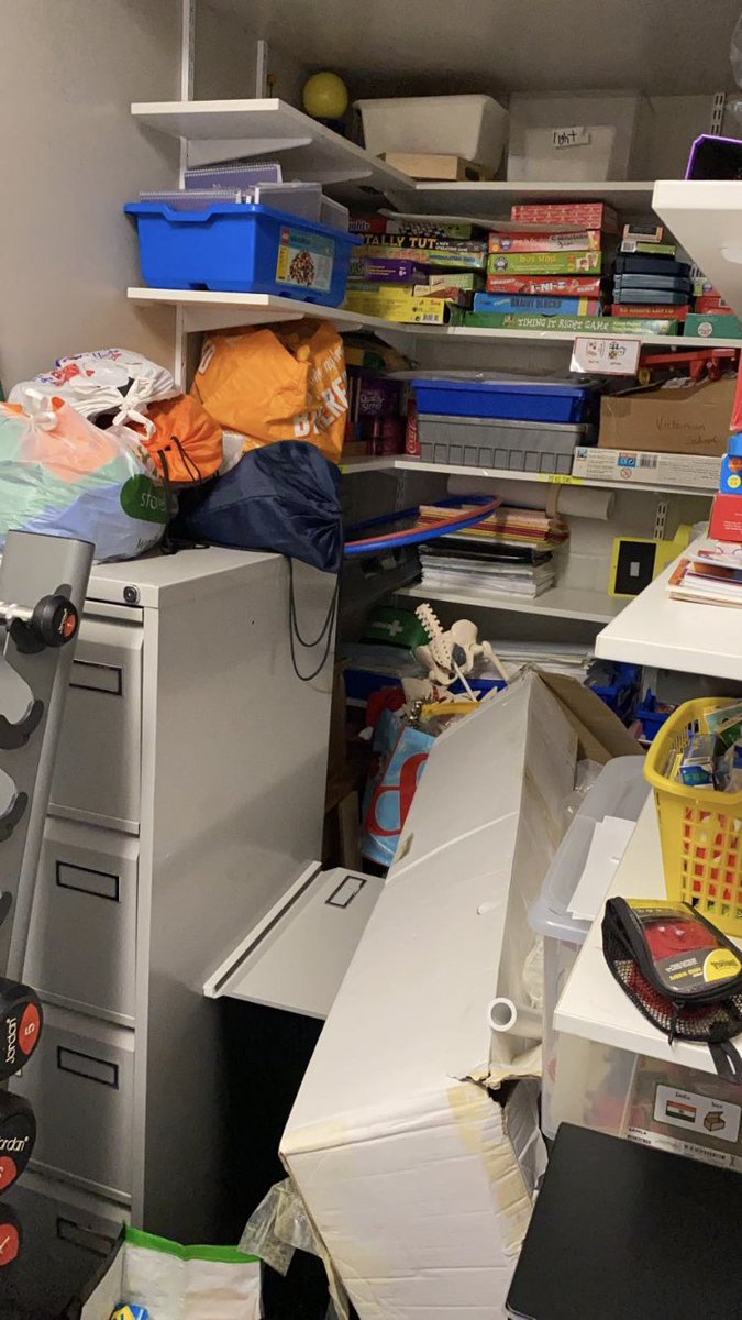 lucierayner's tweet photo. Some before & after pictures of my store cupboard. This has been one hell of a job but I’m so happy with it now #senteacher #edutwitter #NQT #classroomprogress https://t.co/nMsOKWNO1X
