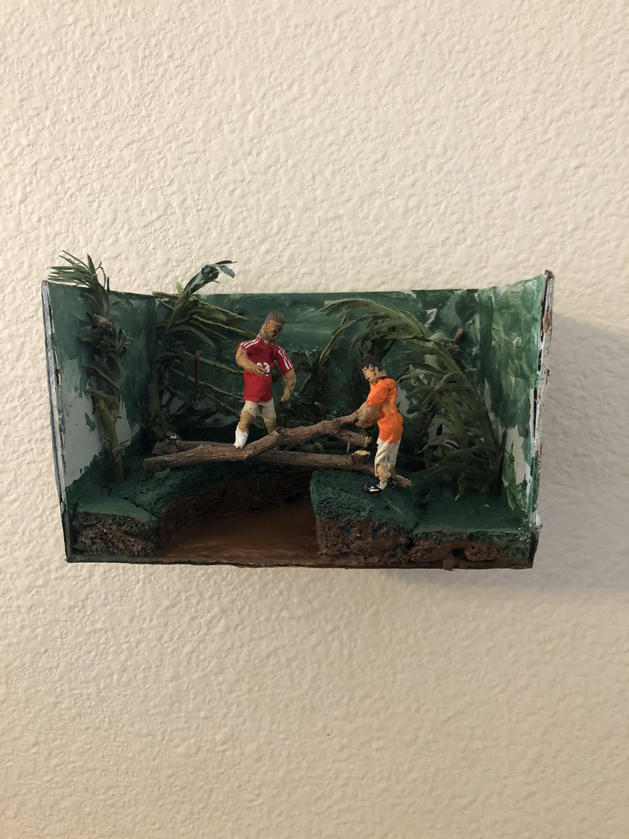Banditopaycheck's tweet image. Ya guey! Mini sculpture