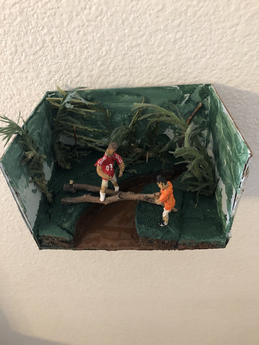 Banditopaycheck's tweet image. Ya guey! Mini sculpture