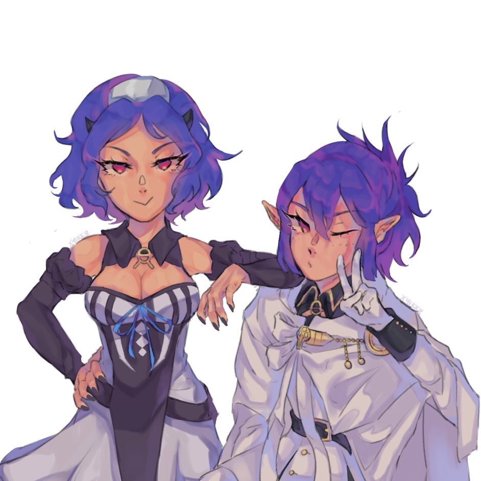 ☆bee on X: chess belle and her little brother lacus welt owarinoseraph  ons t.coJXEsh9LoXJ  X