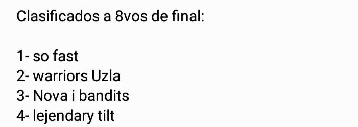 TiltLegendary's tweet photo. Hemos logrado clasificar👍 a los octavos de final de la liga Royale cup https://t.co/lfSu7APeZS