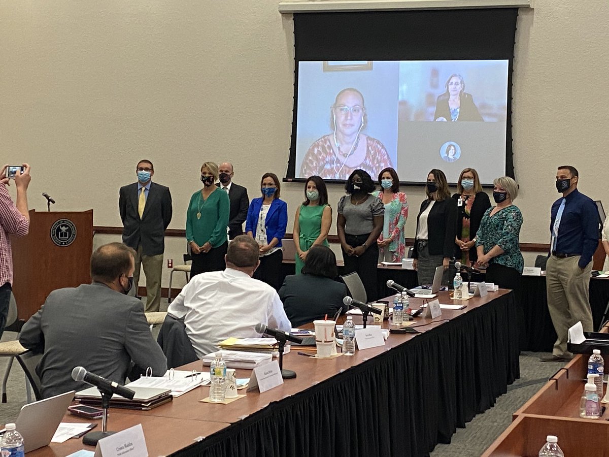 Celebrating our new Assistant Principals at tonight’s board meeting!  @SDIRC_SUP <a href="/Bass_SDIRC/">Scott Bass</a> #bestbykids