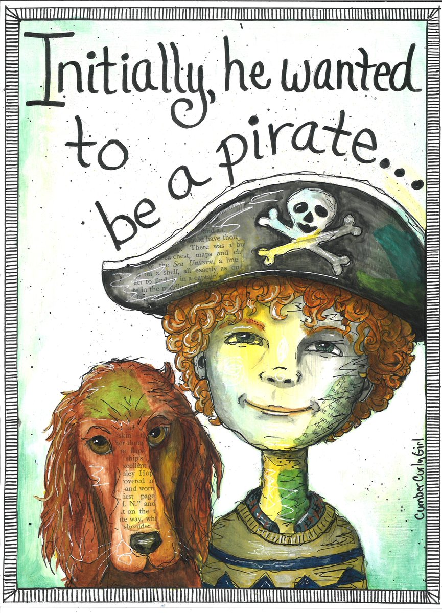 CumberCurlyGirl's tweet image. It&apos;s finished!  I hope you like it @TomCurlyLock!  It&apos;s the first time I&apos;ve ever drawn a dog. #sherlock #sherlockfanart #youngsherlock #redbeard #myart #tomstoughton