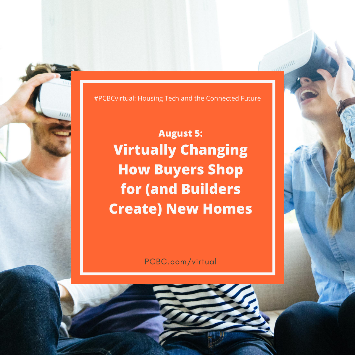 PCBC_TheShow's tweet photo. #PCBCvirtual's new education series kick off next week! Join us for the first session on August 5 "Virtually Changing How Buyers Shop for (and Builders Create) New Homes". $69 for all 3 sessions--recordings available to all attendees. https://t.co/Csi3opUhWC https://t.co/YMZebN1bvI