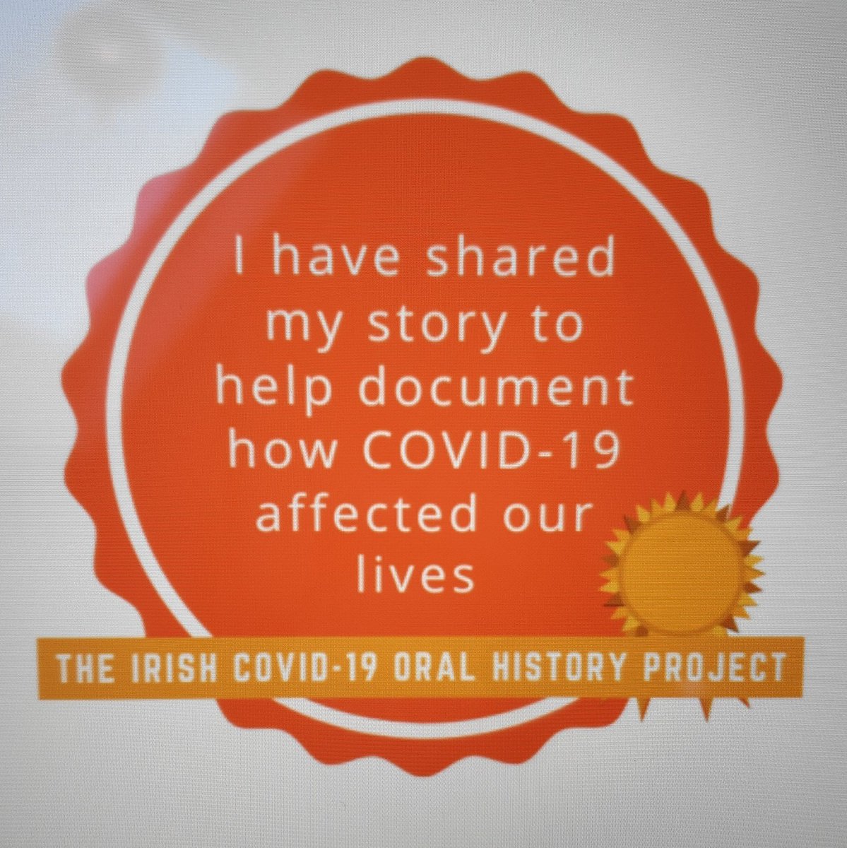 nmcdunne's tweet photo. Great idea @DCU Delighted to have just contributed to this project #histedchatie #COVID19 https://t.co/NIJAbT81X8
