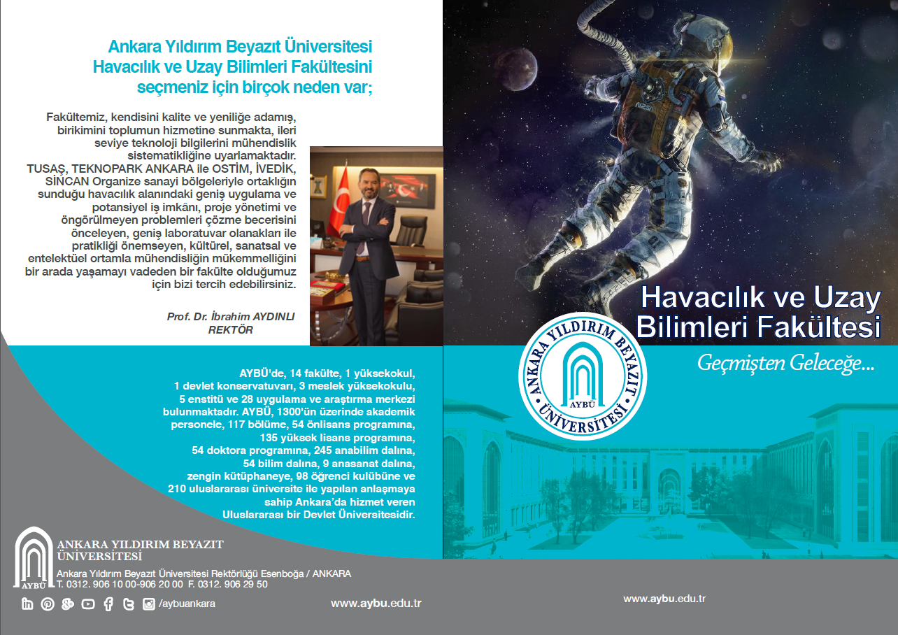 Ankara Yildirim Beyazit Universitesi On Twitter Aybu Havacilik Ve Uzay Bilimleri Fakultesi Tanitim Videolari Ve Brosurleri Tanitim Videosu Https T Co Podyklposs Tum Tanitim Videolari Ve Brosurleri Https T Co Lpsir2htxp Profdriaydinli