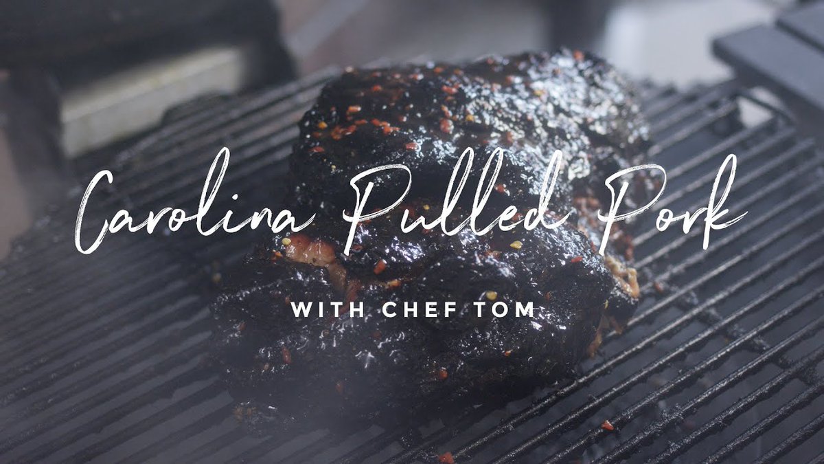 Chef Tom fires up the Kamado Joe Ceramic Grill for this charcoal and pecan wood smoked Carolina Pulled Pork, mopped in a vinegar and tomato based sauce. Click to watch: bit.ly/3fbRbgZ

#pulledpork #carolinabbq #kamadojoe #charcoalgrill #grillrecipe #bbqrecipe #bbq