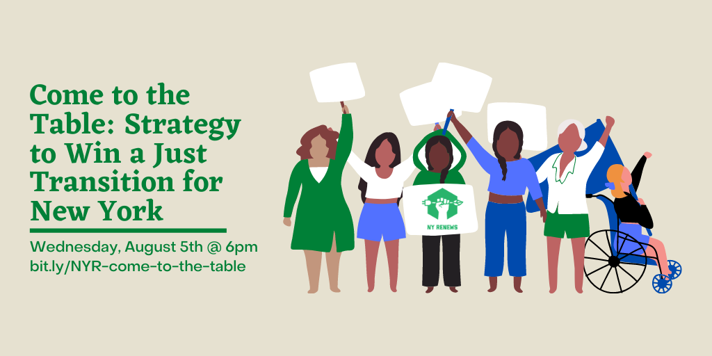 NYRenews's tweet photo. NY Renews was the force behind the nation’s leading climate justice law, the Climate Leadership and Community Protection Act.  Now, we’ve got even bolder plans and we’ll win again with your help! Join the conversation on August 5th (tomorrow!) https://t.co/9a5aao5zSF https://t.co/dUhq52i7O7