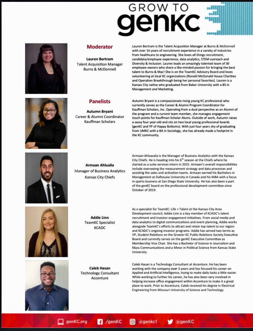 Missy_Gall's tweet photo. Grateful to stay connected to professional development opportunities through the @gkcchamber’s commitment to virtual @genKC programming. https://t.co/bnUil3utWy