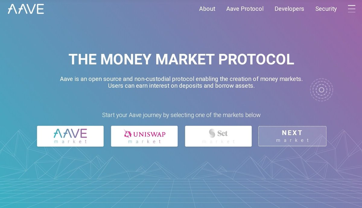 13/  @AaveAave is not only extremely professional, diligent about maintaining protocol security, and highly transparent...But they are constant innovators with their multi-market design, unique collateral types, 1:1 aTokens, flash loans, credit delegation, and so much more