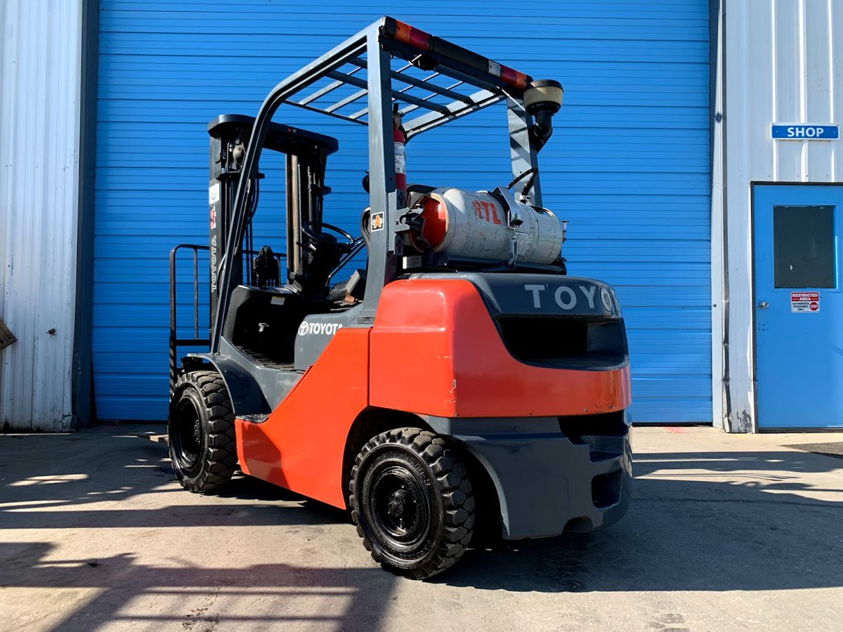 Ace_Equipment's tweet photo. Unit 2840 
Make: Toyota 
Model: 8FGU25
Capacity: 5,000 lbs 
Mast Height: 189 inches/ 3 Stage 
Attachment: Side Shift https://t.co/bmQkn9Gu0U