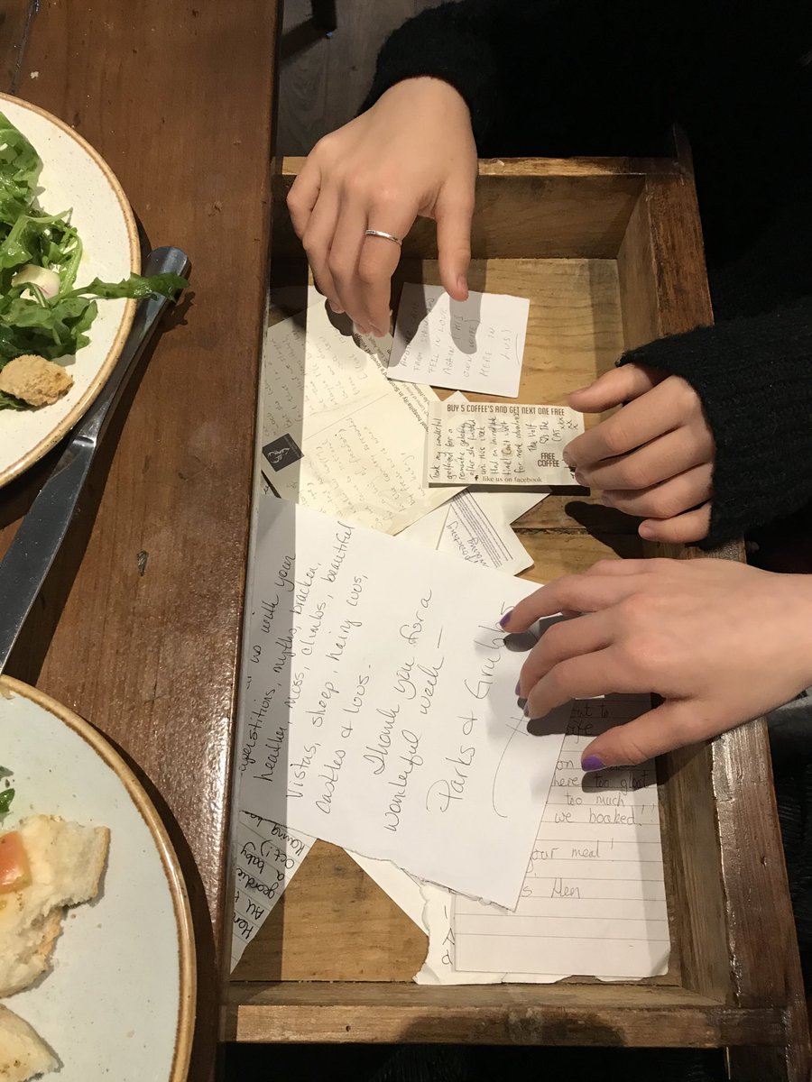 zoeannewest's tweet photo. Said to the girls who opened a drawer in a table at the pub βooh, there might be secret letters in there.β And look what we found! Romantic notes and little posts to future diners π #secretdrawer #luss #scotland #lochlomondarms https://t.co/fe5J9aJ4Zl