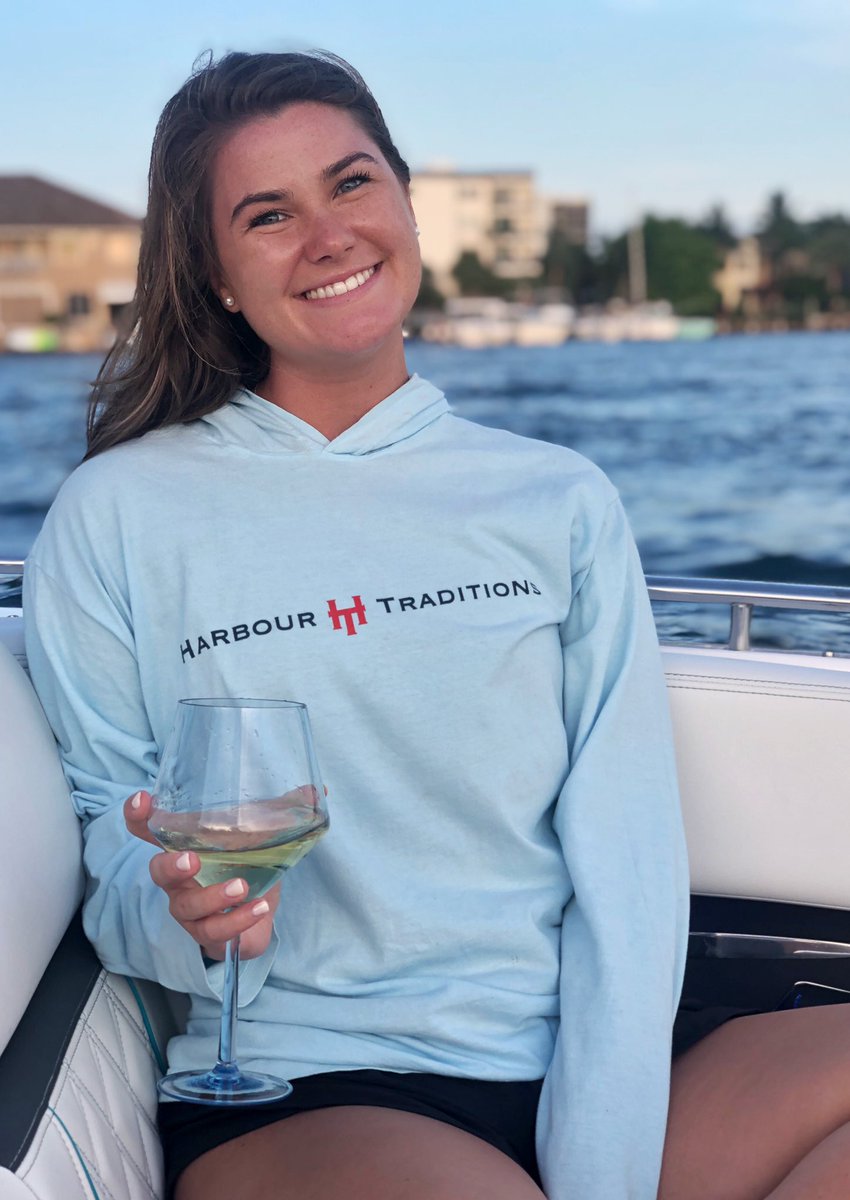 This long sleeved hooded tee pairs well with a white, red, or any drink of your choosing for that matter