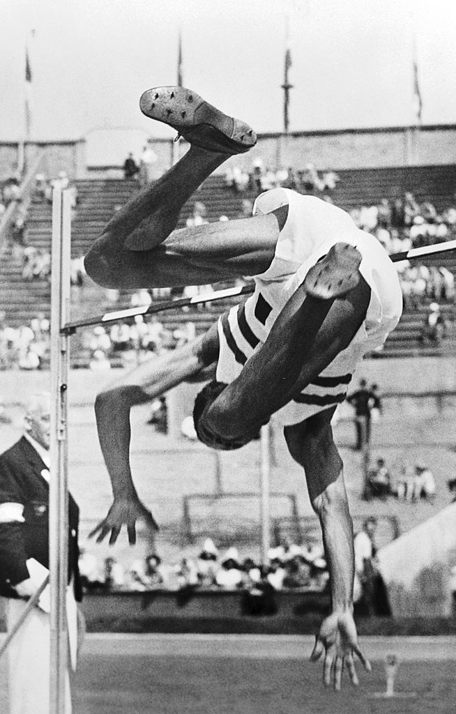 4. Prince Adegboyega Folaranmi Adedoyin (MD)  (1922-2014) Born in Nigeria. Son of a local King. Competed in high jump and long jump at the London 1948 Olympics. Medicine graduate.