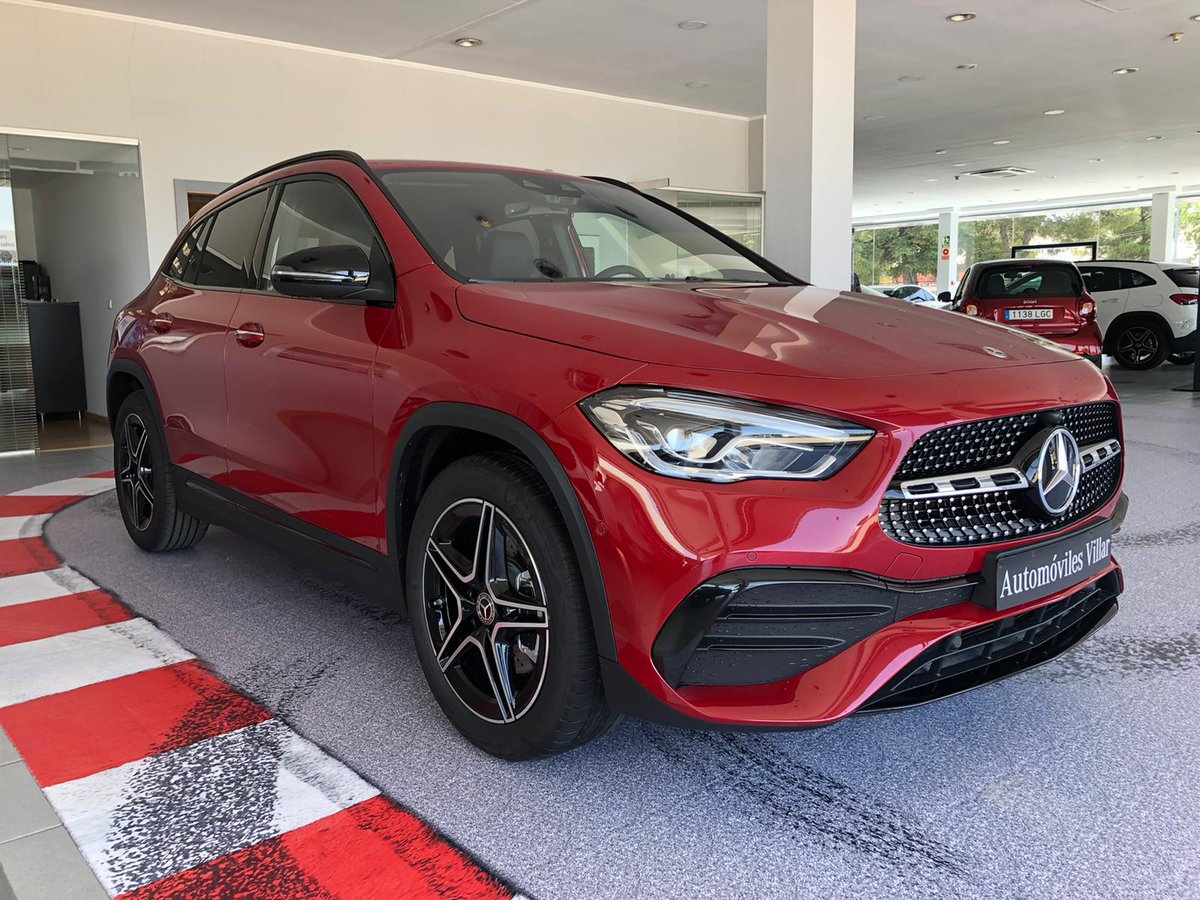 MB_Albacete's tweet photo. 🔴🔴 ¡Que bien le sienta el Rojo Patagonia al nuevo GLA!

Aprovecha nuestros descuentos de lanzamiento y llévate esta unidad por 48.538€ (3.555€ de descuento no sujetos a financiación) 

Pide tu oferta: 
📲 691 578 463
📞 967 216 161
💻 https://t.co/hU6CMH5XCk https://t.co/ys34T5gTrr
