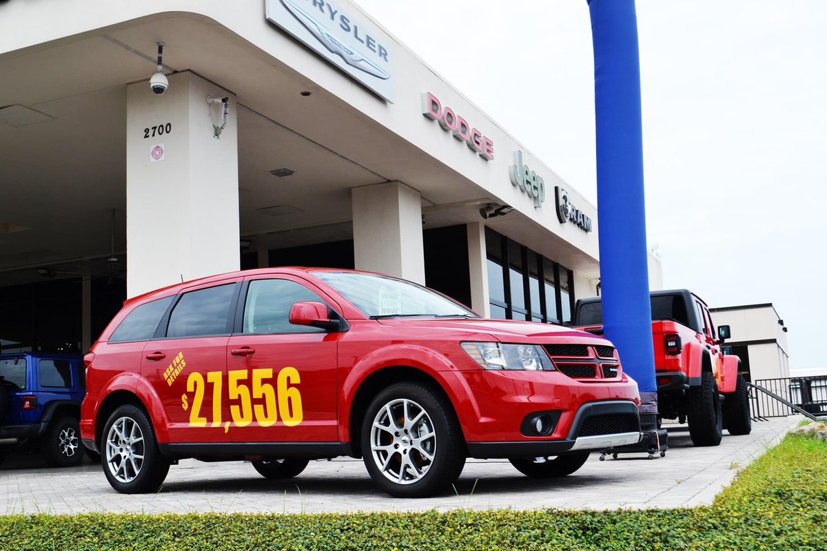 Firkinsauto's tweet photo. The 2020 Dodge Journey is The Most Affordable Midsize Crossover in its Class! ✨🚘
Lease for $259/month at Firkins ❗️
📲941-301-2547
#Firkins #Dodge #Journey #Affordable #BradentonFL #DodgePower https://t.co/itF2vIbTfN