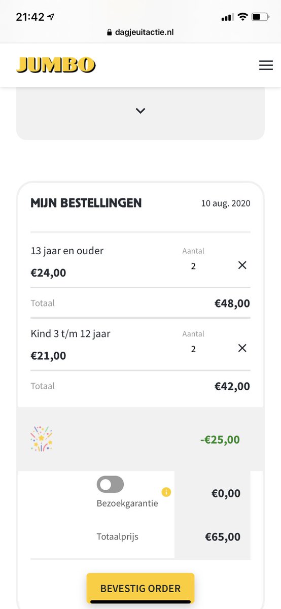 mbrilman's tweet photo. Toch vreemd dat tickets voor de Apenheul via https://t.co/XUBnfkQeaP van de #jumbo met korting duurder zijn dan rechtstreeks bestellen in de webshop van de Apenheul zelf #fail @JumboSupermarkt https://t.co/MPijYo9zKW