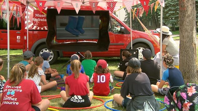 L'éveil pour les arts grâce au Musée ambulant | <a href="/iciquebec/">ICI Québec</a> buff.ly/30QgLTL