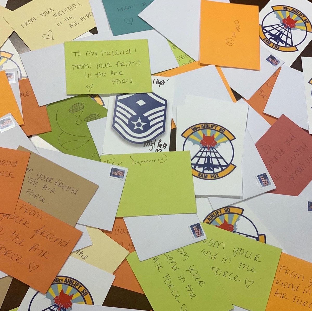 ISAIAHORG's tweet photo. Wow, these amazing Airmen contributed nearly 100 cards to the #ProjectIsaiahCardCorps! Thank you so much for your service, and for helping us deliver joy to homebound seniors. How inspiring!
DM us if you'd like to get involved, too. https://t.co/VF03uROalU