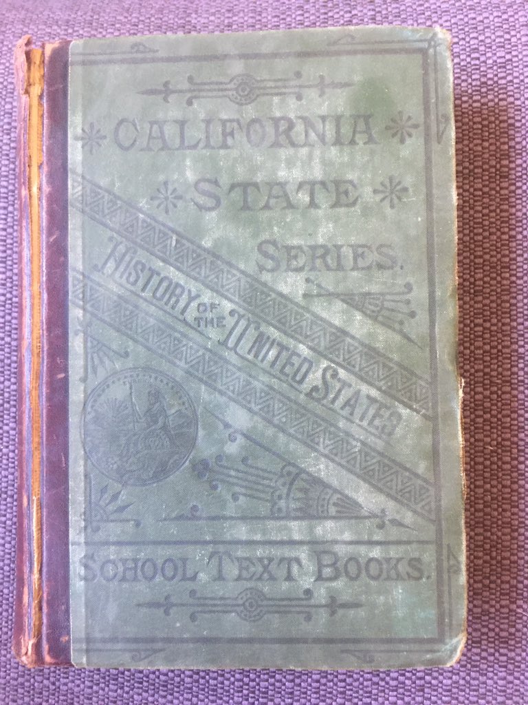 SharynLanders's tweet photo. Any ideas on when this textbook was published? It was used in Tustin schools @CADeptEdu, @tustinusd https://t.co/1IDZxTOXWk
