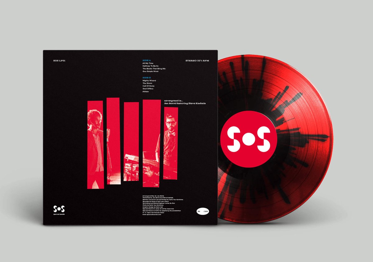 SpunOutSounds's tweet image. Plenty of things to fear in 2020...

But #Nevergrand&apos;s #ThingsThatWeShouldFear LP is not one of them!

Choose from 100 copies only &apos;classic black wax&apos; or clear red with black splatter based on cover art by #ElectronicSoundMag design maestro @hellomarkhall 
spunoutofcontrol.bandcamp.com