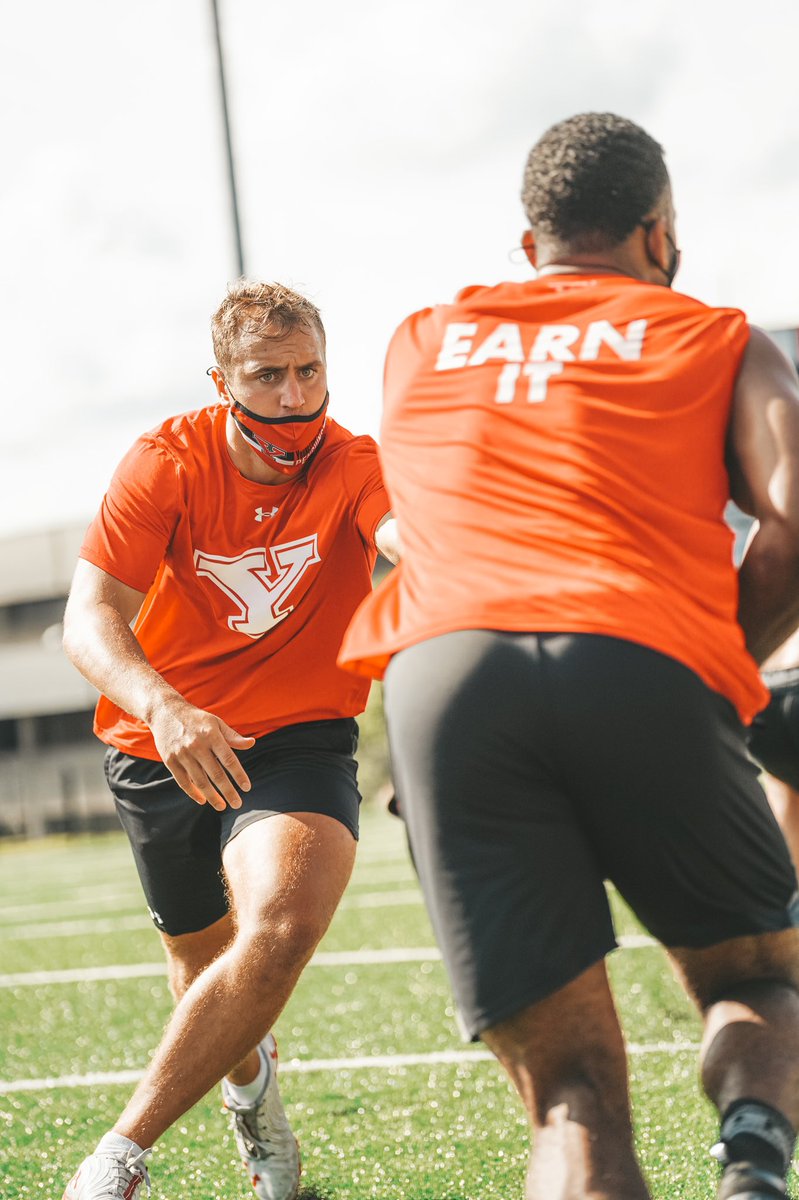 YoungstownStFB's tweet photo. The boys are back &amp; full speed ahead 😤

#GoGuins // #GritU https://t.co/e8t64m7ZkV