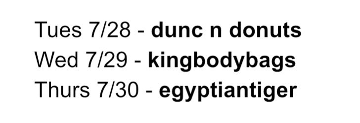 gamers_crypto18's tweet image. This weeks lineup!

@dunc_n_donuts88, @KingBodyBaggs, &amp;amp; @egyptiantiger77 are looking to carry the crew. 

We ready!!!!

#RenegadeNation 
#LazyArmy