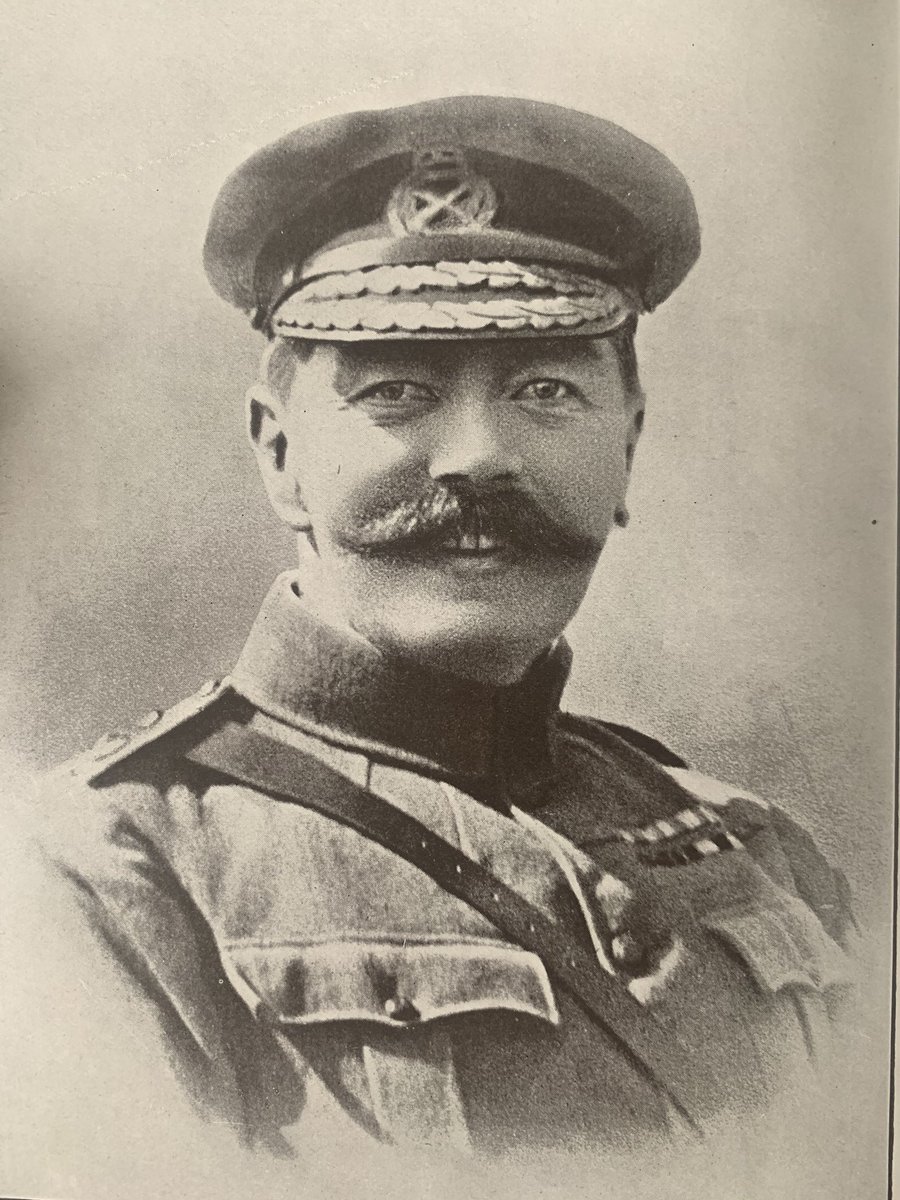 GreatWarGroup's tweet photo. Right I promised you the many guises of Lord #Kitchener! How about this one? He’s SMILING (on arrival home from the war in South Africa) @KitScholars #WW1 #GWG @ProfPeterDoyle https://t.co/qCtzU6Y0rp
