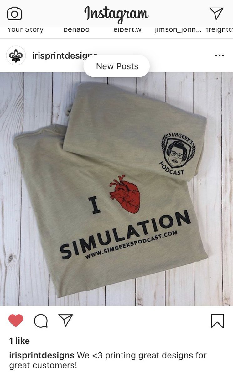 simgeekspodcast's tweet photo. Stay tuned! We treased about if and they are almost ready. We love our friends at Iris Print and Designs. They do work, you just can’t beat. Stay tuned. #simgeek #simgeeks #simgeekspodcast (maybe we can trade for @medicmindset and a few others merch!) https://t.co/qFKwUjWrae
