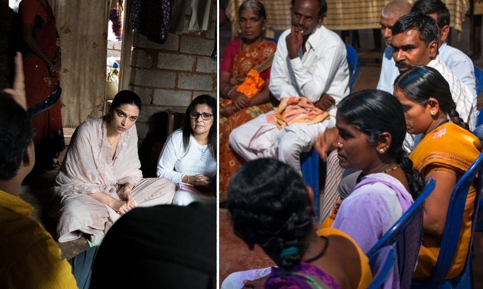 In 2017 Deepika and the foundation visited two PHCs, one in Pallaghatte and the other in Bilchodu village to see the ground situation for herself and to listen to them and offer them the help they need.