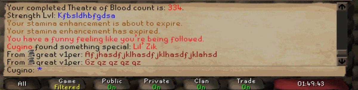 cugino_tv's tweet photo. 334 kc #LilZik #osrs https://t.co/fouo7puJlV