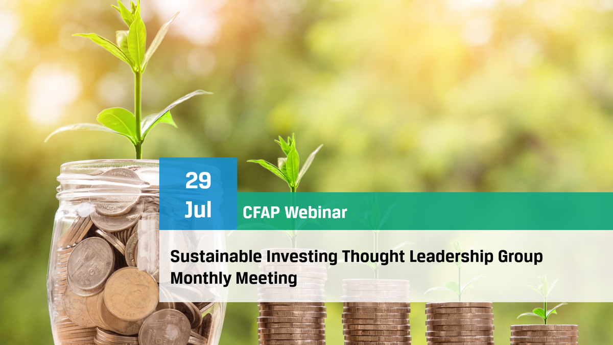 Don't miss the event! This month, we will talk about the effects of prison labor in the United States on your clients' #investmentportfolios. Learn more: bit.ly/39EB9LM