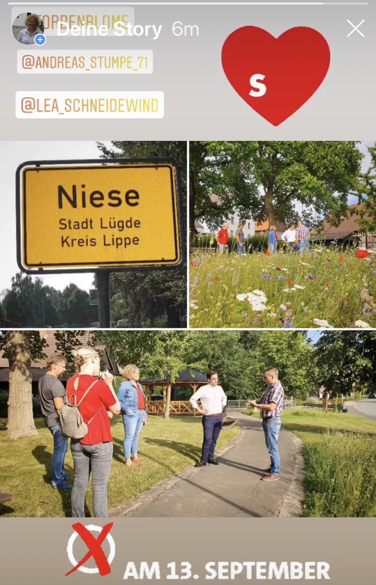 schroederk1971's tweet photo. #Heimat
Heute mit unserem SPD Team auf Sommertour in #Niese bei unserem Ratskandidaten Stephan Müller.
Morgen geht es in #Hummersen weiter.
@spdbt @spdde @larsklingbeil @jschraps @stadtluegde
#spdlügde #10Ortsteile1Stadt #Lügdegemeinsamvoranbringen #blomefuerluegde #Lügde https://t.co/3fws7B26BN