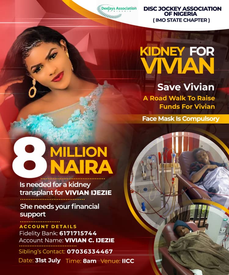 Channels_imsu's tweet photo. Please our Bbnaija fans, help this beautiful soul Vivian. She needs our help to live. Nengi Prince Vee Eric Ozo Dorothy Tochi Laycon Ka3na Lucy Neo Praise Trickytee Tolanibaj Brighto Wathoni Kaisha Kiddwaya Erica Lilo
#bbnaija #BBNaijia2020 #BBNaijialockdown2020 #BBNaija https://t.co/MWbaV6SXEd