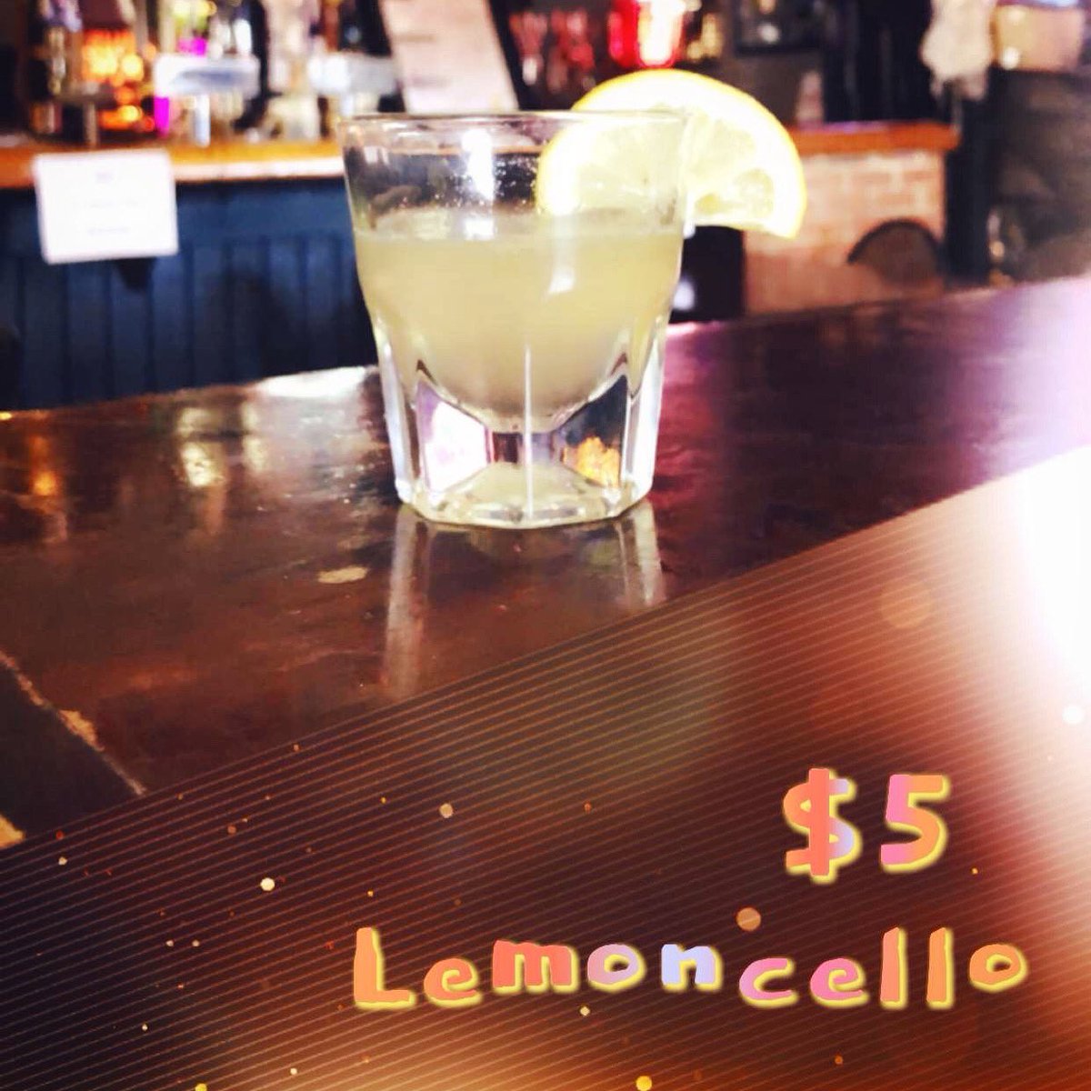 Homemade $5 Lemoncello all day every day!  #tavernonthetracks #southend #southendclt #charlottenc #clt #queencity #railtrailclt