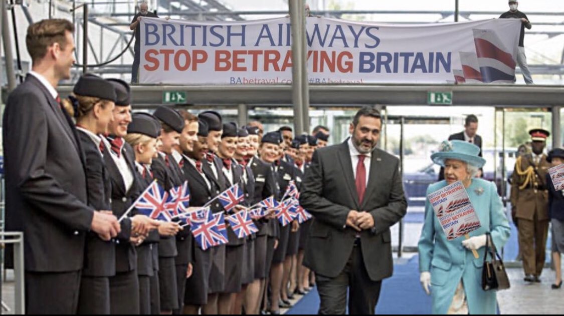 delseyflygirl's tweet photo. BA want to fire &amp; rehire 30,000 staff. They want to permanently change our  contracts 50% paycut, draconian T&amp;Cs. They will not accept our offers of TEMPORARY cuts &amp; changes. Pure profiteering &amp; a smash &amp; grab of our contracts #NationaDisgrace #BAbaric #BAbetrayal https://t.co/QJzQ0NVvxA