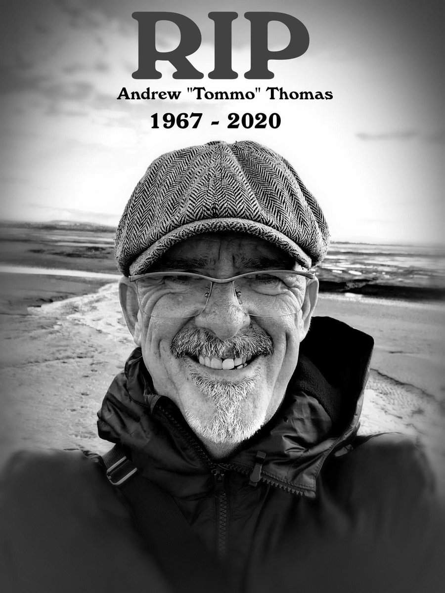 Sad news always a smile and something to say / Newyddion trist   had the pleasure to work with @TOMMORADIO on many occasions , thinking of the family . #RIPTommo