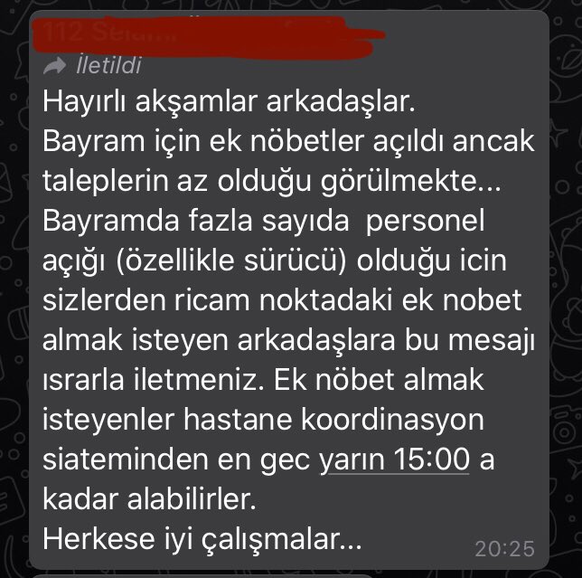 ozsaglikis_ist2's tweet photo. Birkezde Sosyal Medyadan İl Sağlık Md. @drmemisoglu ve Acil Sağlık Hizm. Bşk @drturkdoganka’a sesleniyor iş barışını doğrudan bozan EK MESAİ HAKSIZLIĞI’nda adaletin sağlanması SÜREKLİ İŞÇİ ambulans sürücülerininde ek mesailerden faydalandırılması hususunda talepte bulunuyoruz https://t.co/h3v6le4s3u