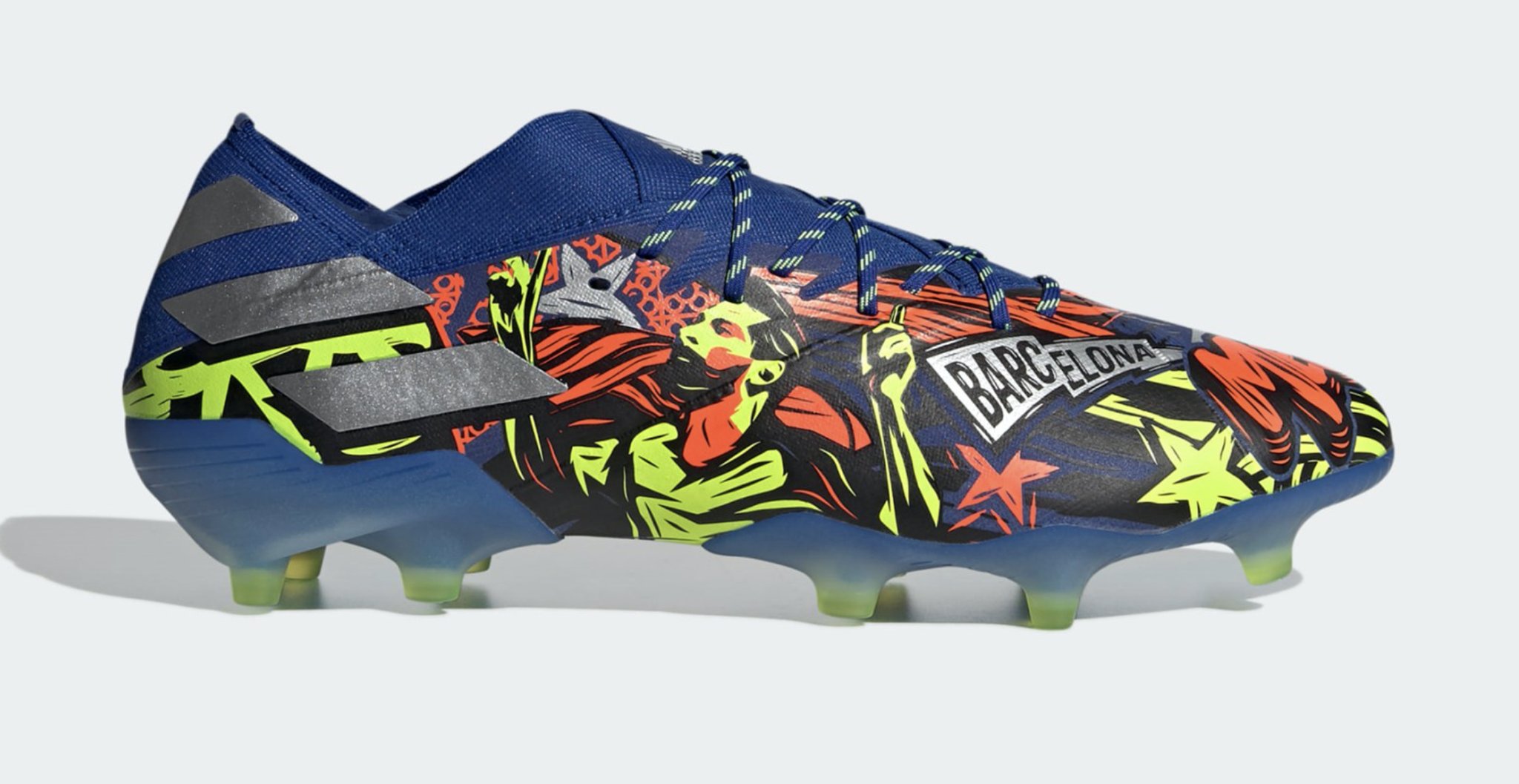 Actu Foot on X Les crampons que portera Lionel Messi pour la suite de la Ligue des Champions 2019 2020. https t 8Qg4D2E2US X