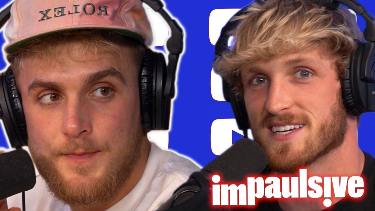 LoganPaul's tweet photo. new IMPAULSIVE podcast
@JakePaul Speaks On Outperforming KSI &amp; Boxing Nate Robinson 🥊 
watch or suck

https://t.co/xQHvItODdX https://t.co/tH2OLHAvwR