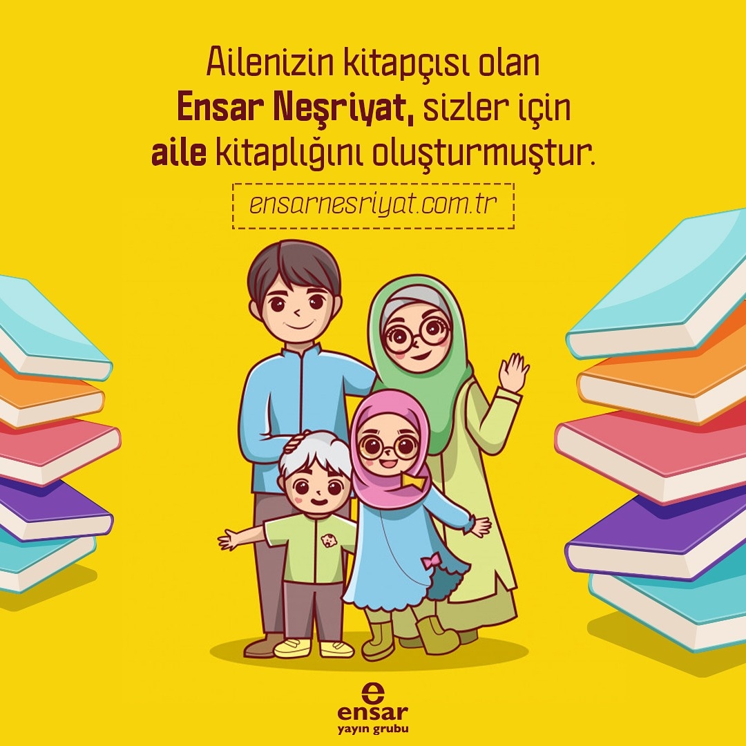 EnsarYayinGrubu's tweet photo. Ailenizin kitapçısı olan .Ensar NEŞRİYAT, sizler için Aile kitaplığını kurmuştur. 
👇
https://t.co/rbvjrtUbkQ
#ensarneşriyat #ensaryayıngrubu #ensarçocuk #yazar #yayınevi #indirim #websitemiz #ailekitapları https://t.co/rsc7bPSs4i