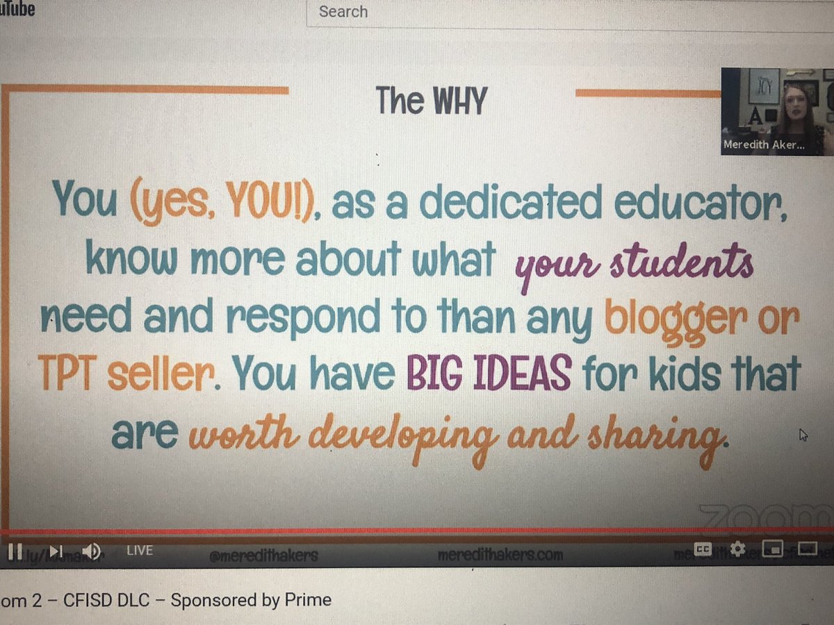 deehaymes's tweet photo. Say it again @meredithakers! #cfisddlc https://t.co/n2f4jgpxUj