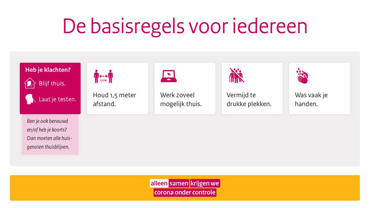 Lieve mensen, denk alsjeblieft aan uw eigen gezondheid én die van anderen! #corona Geniet ondertussen op gepaste afstand vd mogelijkheden die er gelukkig weer zijn.

En heb je klachten? laat je dan testen.