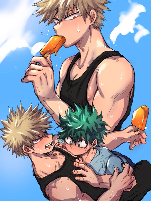お題箱より「勝の横乳に執着する出」
お題ありがとうございました?✨✨ 