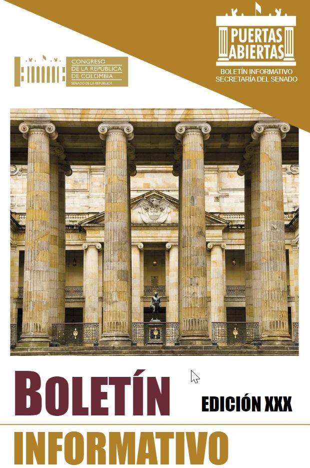 SecreSenado's tweet photo. Boletín informativo Puertas Abiertas # 30 de la Secretaría General del Senado. https://t.co/dMT2TWdv8J @SENADOCAEL @SenadoGovCo @CCongresoSenado @NoticieroSenado #NotiSecSen @Cotsenado1 @LM1801 https://t.co/oCAPeZEMFP