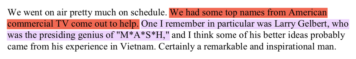 Where did the US TV industry pros come from? As Richard McCarthy recounts, "top names from American commercial TV came out to help" the counter-insurgency program, lending their expertise to the fledgling TV operation  https://www.adst.org/OH%20TOCs/McCarthy,%20Richard%20M.toc.pdf