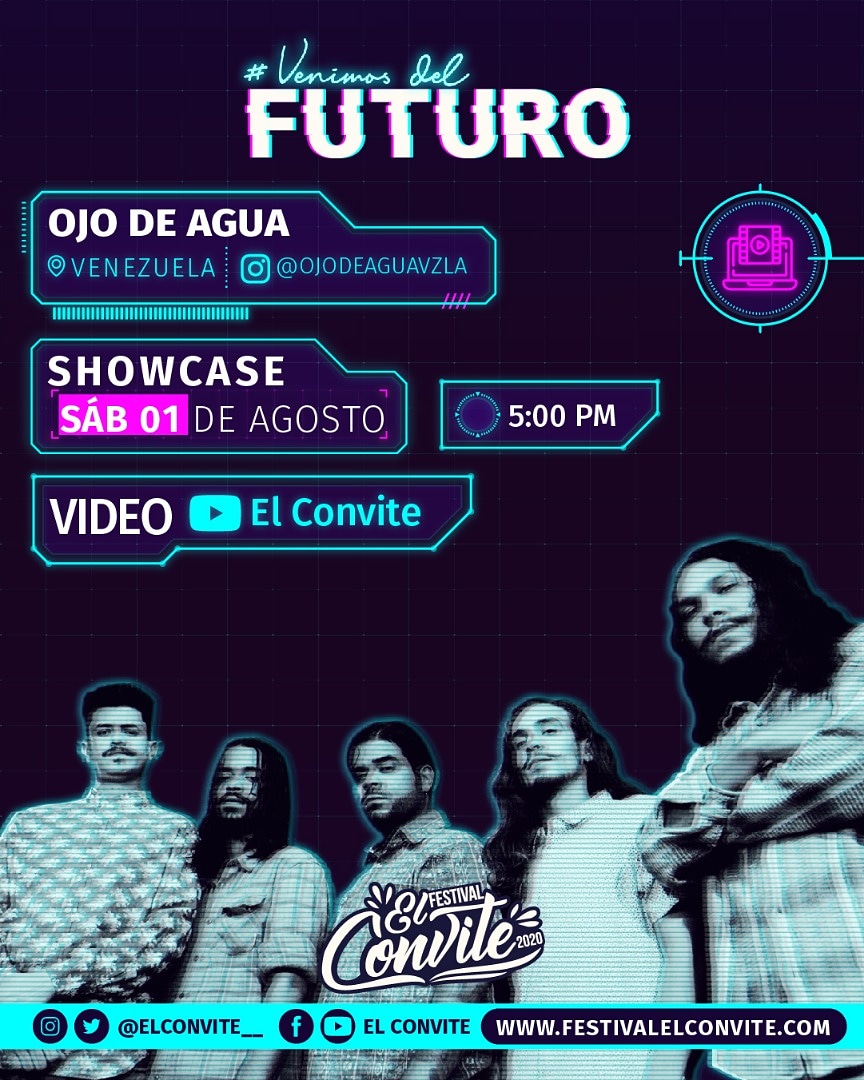 Nuestros hermanos de Barquisimeto 🌄<a href="/ojodeaguavzla/">Ojo de Agua</a> vienen a cautivarnos con su rock y energía 🤘⚡⁣

#FEC2020 #Showcase⁣
#ElConvite #VenimosDelFuturo
