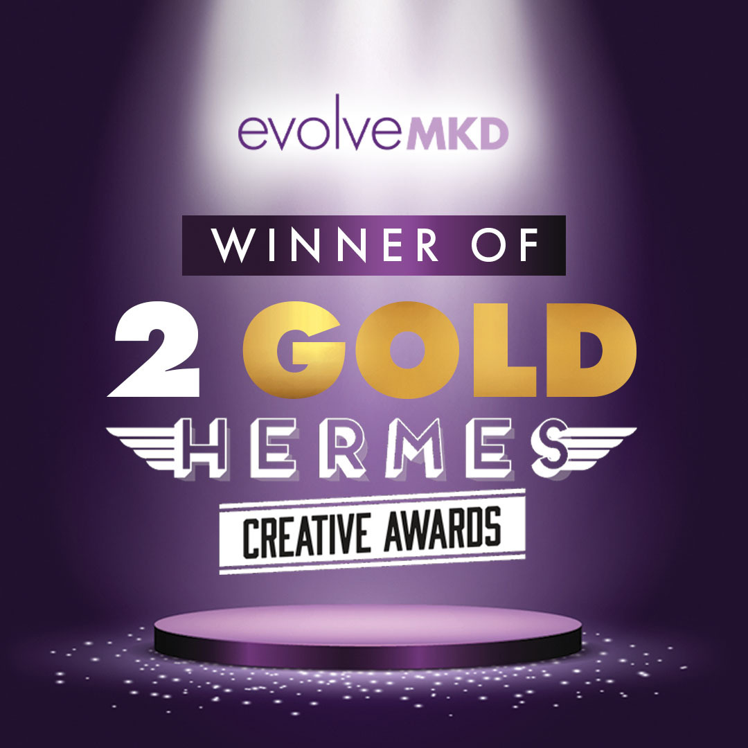 EvolveMKD's tweet photo. Thank you @Hermes_Awards! We're honored to receive 2 Gold Awards in the Public Relations Strategic Programs category for our work with @miraDry &amp; @HydraFacial. Congratulations to our clients &amp; all the teams involved in bringing these imaginative ideas to life! #2020HermesAwards https://t.co/gS82TiP1s6