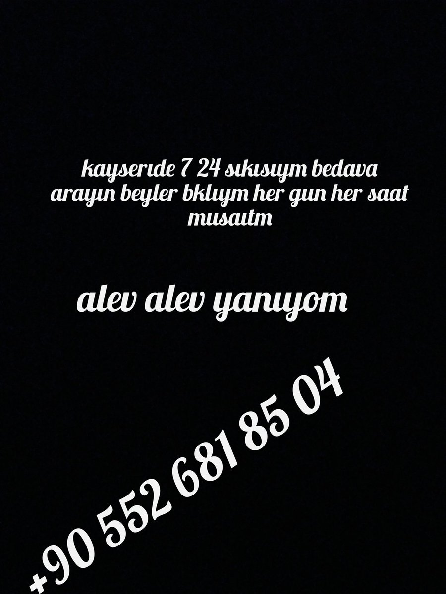 hatice3806's tweet photo. #kayseribayan #kayseriesc #kayserisık��s #kayseripasifgay #kayserisikis #kayseriescortbayan #kayserigay https://t.co/XGYdwuNFNB