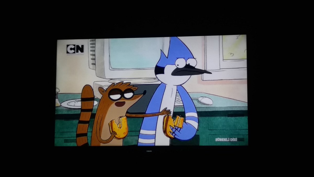 Gece gece #regularshow 😁